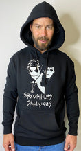 Load image into Gallery viewer, SARCOPHILUS SATANICUS Hooded Sweatshirt Black