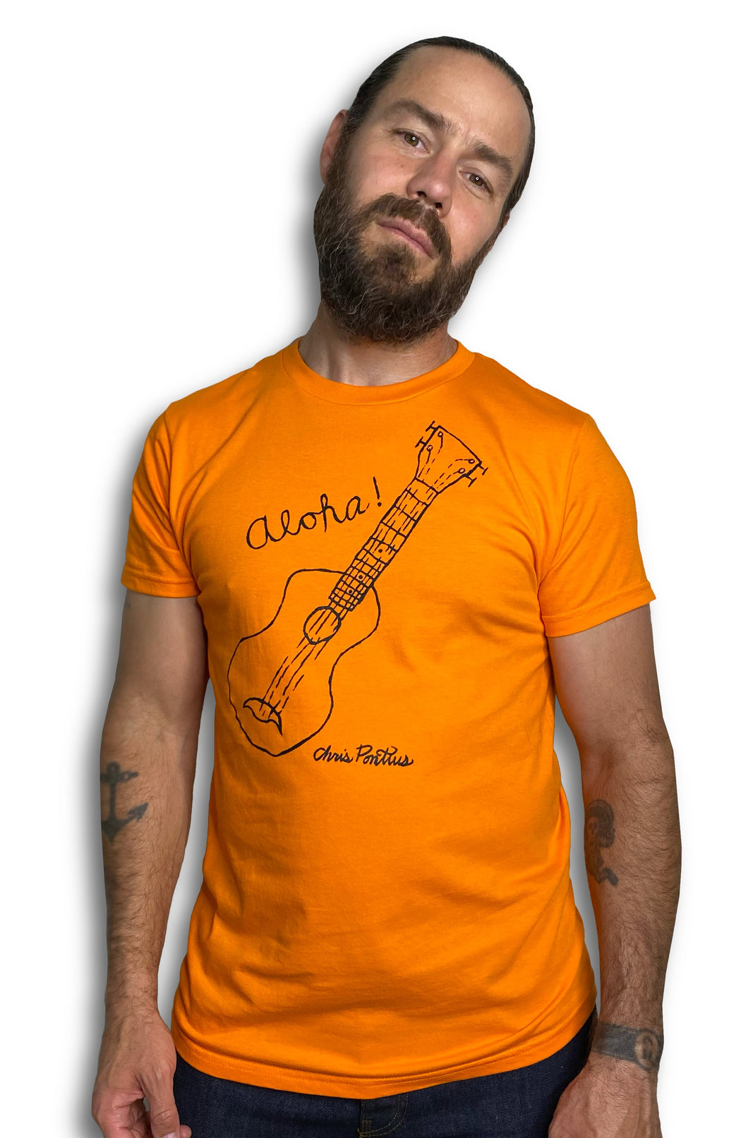 ALOHA PONTIUS T-SHIRT Orange