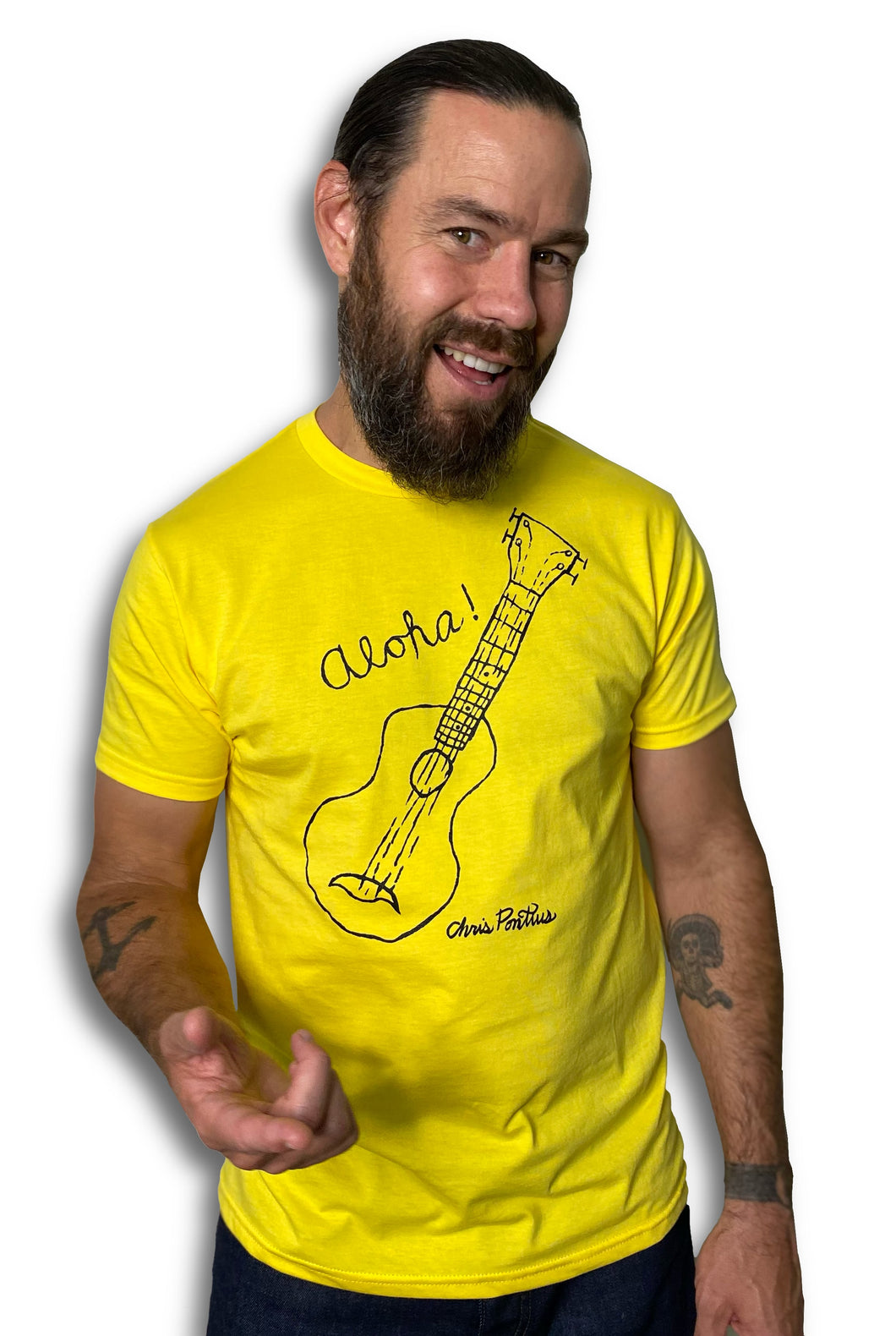 CAMISETA ALOHA PONTIUS Amarillo