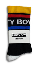 Load image into Gallery viewer, PARTY BOY Socks Black/Multi
