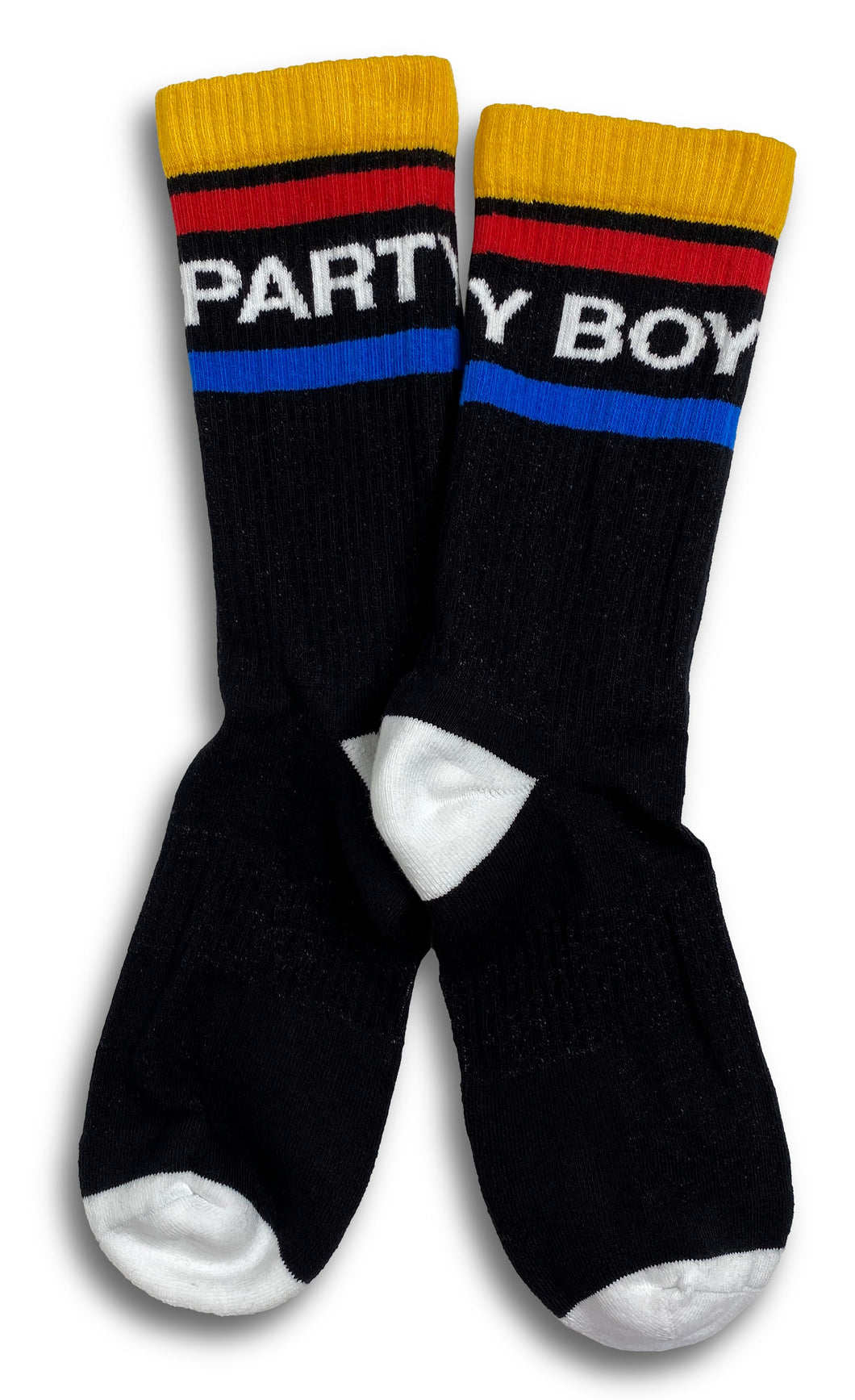 PARTY BOY Socken Weiß