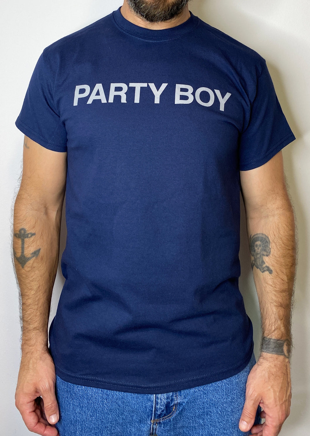 NEU! Party Boy T-Shirt NAVY
