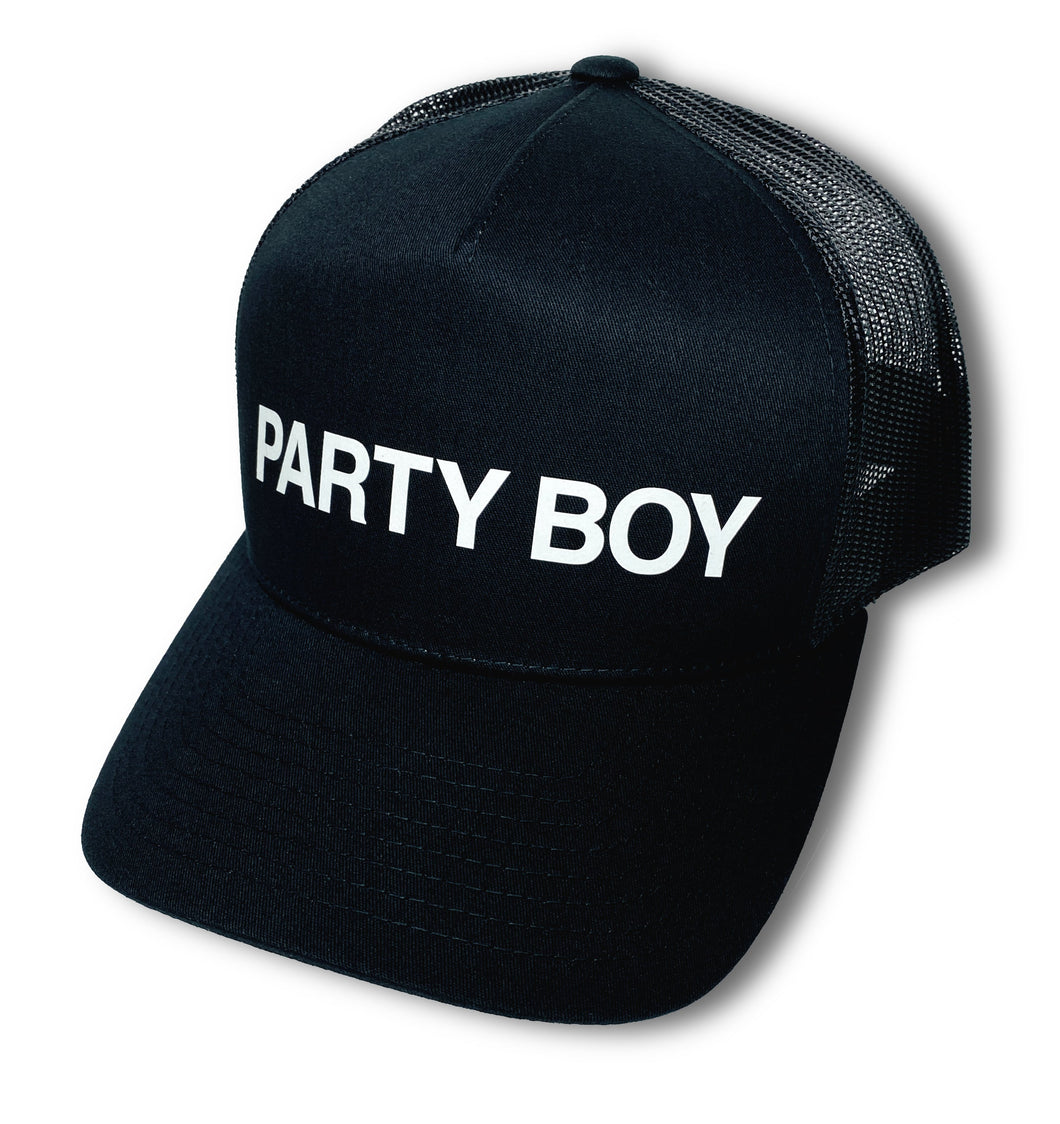 GORRA FIESTA NIÑO CAMIONERO NEGRO