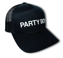 Cargar imagen en el visor de la galería, GORRA FIESTA NIÑO CAMIONERO NEGRO
