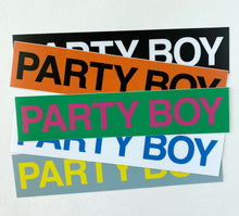 Загрузить изображение в средство просмотра галереи, НАБОР СТИКЕРОВ PARTY BOY
