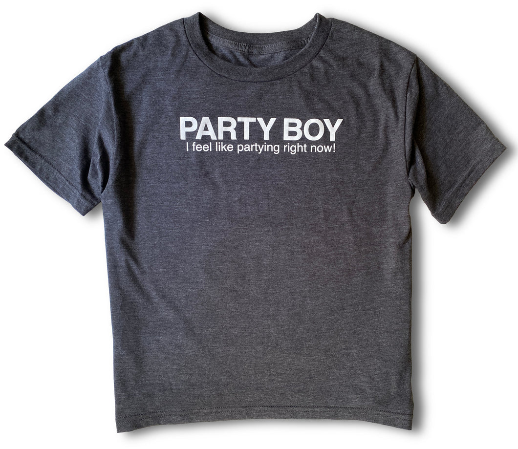KIDS PARTY BOY 2.0 Charcoal