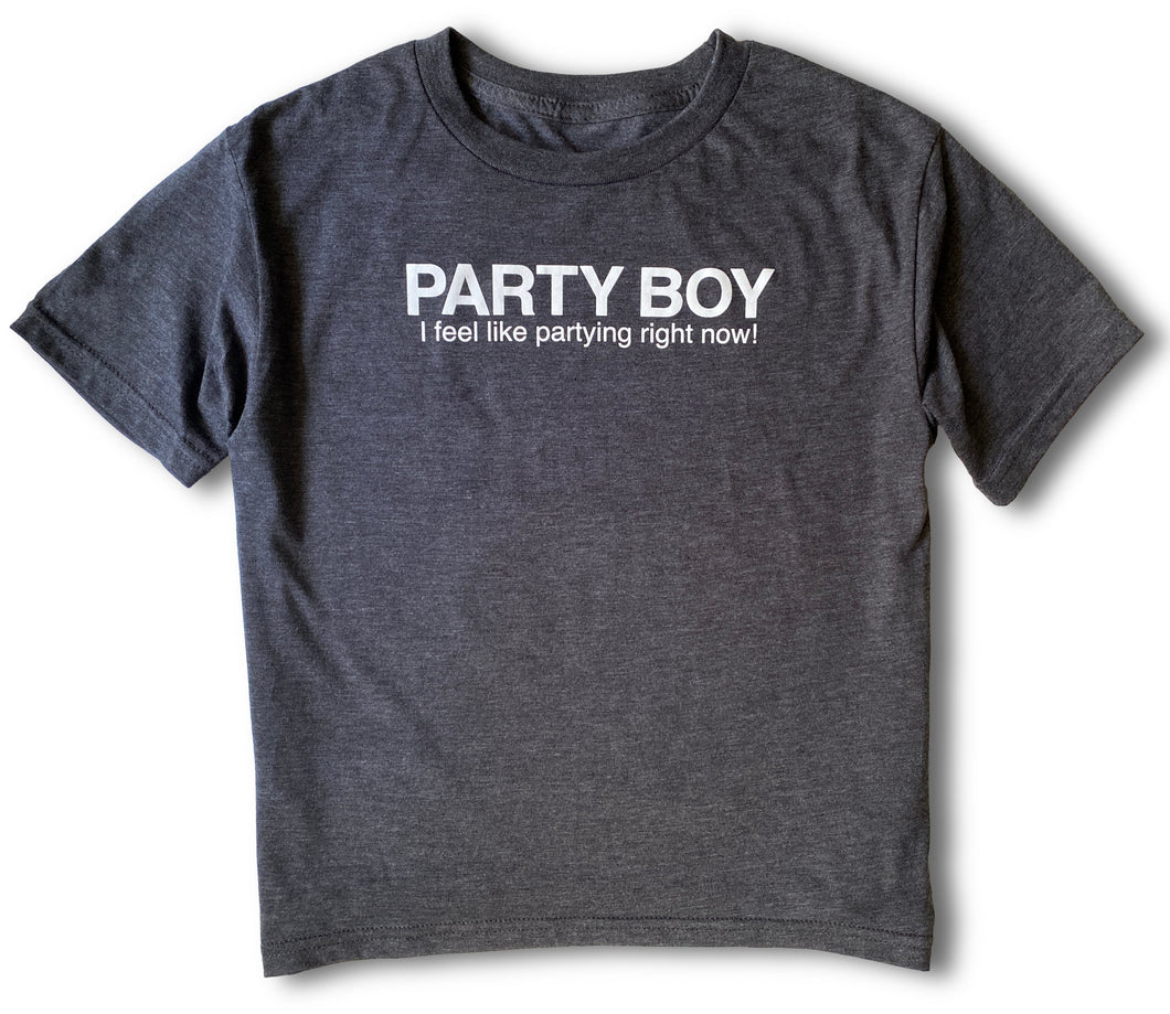 Youth PARTY BOY 2.0 Charcoal
