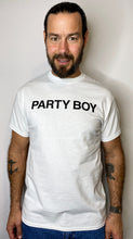 Cargar imagen en el visor de la galería, Camiseta Party Boy Blanca
